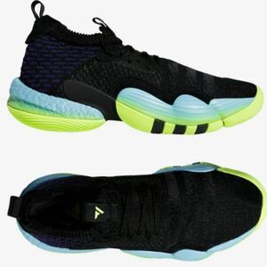 Adidas Men's Boost Trae Young 2.0 Basketball Shoes Sports Black Green  Size 11